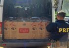PRF apreende quase 20 mil maços de cigarros contrabandeados na BR-364, em Rondônia