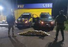 PRF apreende quase 40 kg de drogas após perseguição na BR-364 em Porto Velho