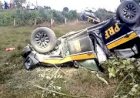 Viaturas da PRF capotam durante deslocamento na BR-364, em Rondônia