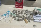 Polícia apreende drogas e prende suspeita de tráfico no bairro Bodanese, em Vilhena