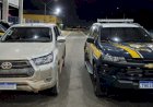 PRF apreende veículos adulterados e recupera automóvel roubado em Rondônia