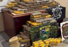 Operação integrada apreende mais de 300 kg de drogas no rio Madeira, em Rondônia