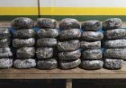 SÃO FRANCISCO DO GUAPORÉ: Polícia Militar apreende mais de 30 quilos de maconha após abordagem a veículo com pane mecânica
