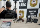 Operação Escobar: Denarc prende três suspeitos e desarticula esquema de tráfico em Porto Velho
