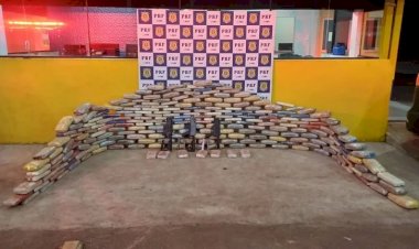 Caminhoneiro é preso com mais de 260 kg de drogas e armas na BR-364 em Rondônia