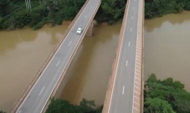 Ponte sobre o Rio Candeias em RO terá trânsito de veículos pesados interrompido durante obras emergenciais