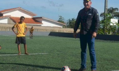 Com apoio de Ezequiel Neiva, Vilhena receberá novos campos esportivos em três bairros