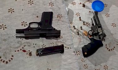 Duplo homicídio em Ouro Preto do Oeste mobiliza operação policial; quatro pessoas são presas e duas armas apreendidas