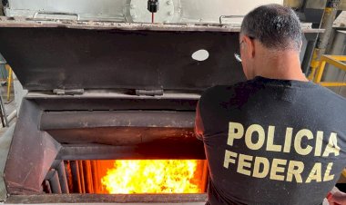 Polícia Federal incinera cerca de duas toneladas de drogas em Porto Velho