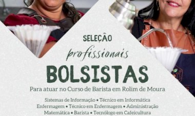IFRO abre seleção de bolsistas para Curso de Barista do Programa Mulheres Mil em Rolim de Moura