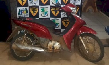 Polícia Militar recupera motocicleta furtada em Vilhena após denúncia anônima