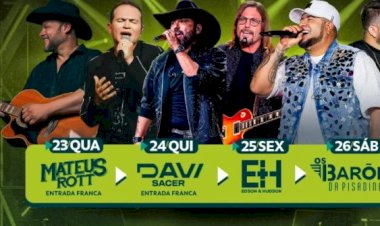 Sicoob Agroshow começa quarta-feira em Vilhena com entrada gratuita e atrações musicais até sábado