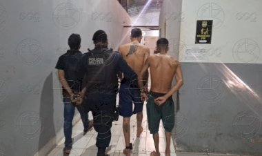 Quatro são presos em casa usada para tráfico de drogas na zona Leste de Porto Velho