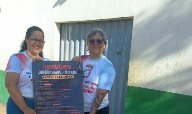 Profissionais da Educação Iniciam Greve Geral em Rondônia por Tempo Indeterminado