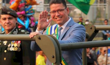 Marcos Rocha celebra 7 de Setembro em Porto Velho com desfile cívico-militar e forte presença popular