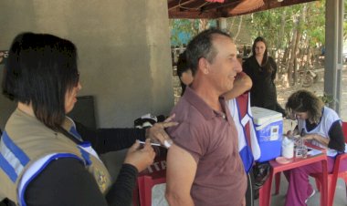 Campanha “Vacinação Sem Fronteira” leva imunização a comunidades rurais e ribeirinhas em Cabixi