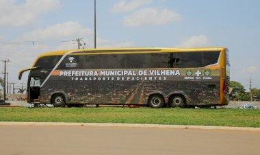 Vilhena recebe novo ônibus para transporte de pacientes da rede municipal de saúde