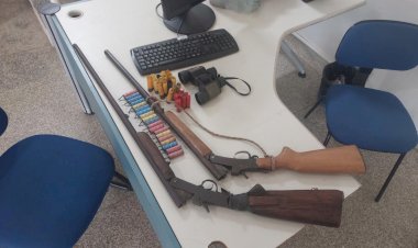 Operação na Flona do Bom Futuro apreende armas e explosivos em Rondônia