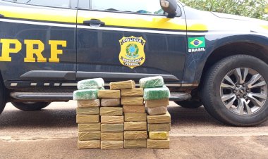 PRF apreende 34 kg de cocaína escondidos em carro durante fiscalização em Porto Velho