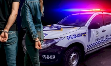 Polícia Militar fecha ponto de tráfico de drogas e prende mulher no setor 17, em Vilhena