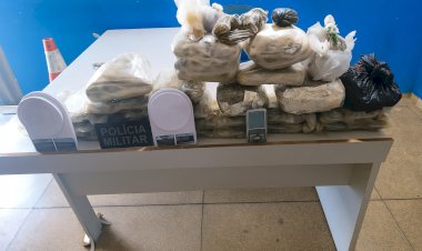 PM apreende drogas e detém suspeito durante patrulhamento no Jardim América, em Vilhena