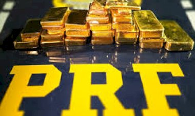 PRF apreende ouro sem comprovação de origem e detém suspeito na BR-364