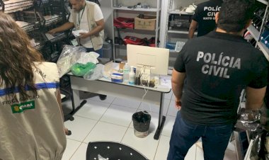 Polícia Civil fecha clínica de emagrecimento irregular durante operação em Porto Velho