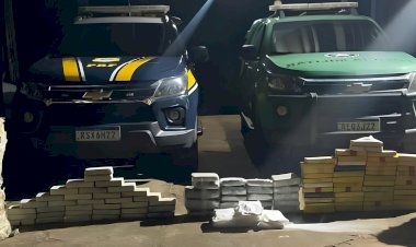 BPFRON e PRF apreendem quase 192 kg de drogas e prendem grupo após perseguição na BR-364