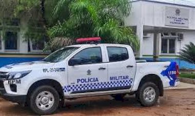 Homem é preso após resistir à abordagem e agredir policial na Avenida Paraná, em Vilhena