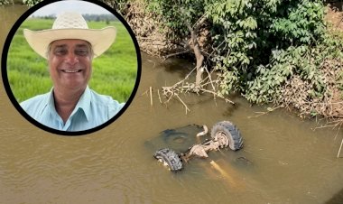 Pecuarista morre após veículo cair de ponte na RO-257, em Rondônia