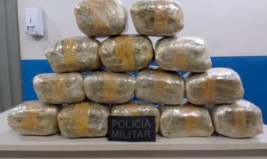Passageiro é flagrado com droga escondida em malas e acaba preso em Vilhena