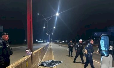 Mulher morre e homem fica em estado gravíssimo após acidente de moto na BR-364, em Porto Velho