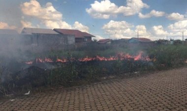 Prefeitura intensifica alerta contra queimadas urbanas durante período de seca em Jaru