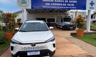 Nova Estrela recebe reforço na saúde com novos equipamentos e veículo para atendimento à população