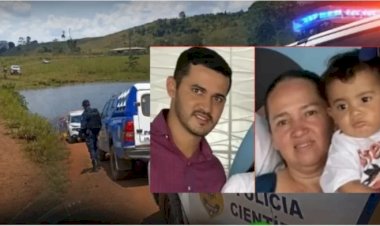 Carro cai em represa e deixa três mortos da mesma família em Alta Floresta d’Oeste