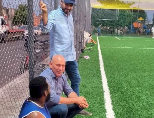 Três novos campos de grama sintética são entregues em Vilhena com recursos de Ezequiel Neiva