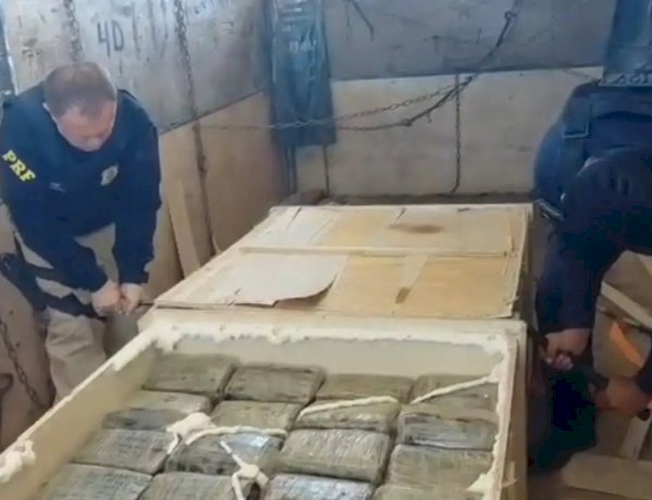 Carga com mais de 1 tonelada de skunk vinda de RO é apreendida na BR-364