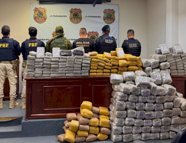 Polícia apreende cerca de 460 kg de drogas escondidos em veículo na BR-429