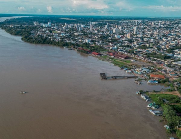 Rio Madeira supera cota de alerta e Porto Velho decreta emergência por cheia