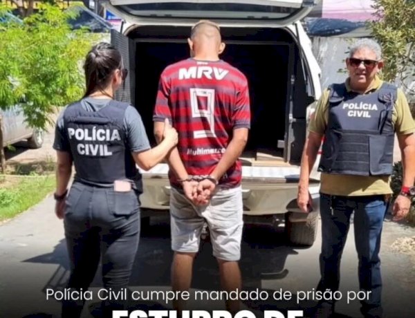 Polícia Civil executa mandado de prisão por abuso sexual de pessoa vulnerável