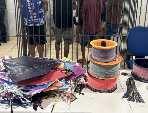 Operação combate uso de cerol e linha chilena em bairros de Porto Velho