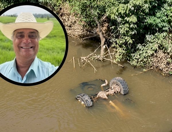 Pecuarista morre após veículo cair de ponte na RO-257, em Rondônia