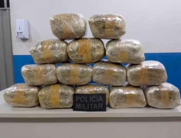 Passageiro é flagrado com droga escondida em malas e acaba preso em Vilhena