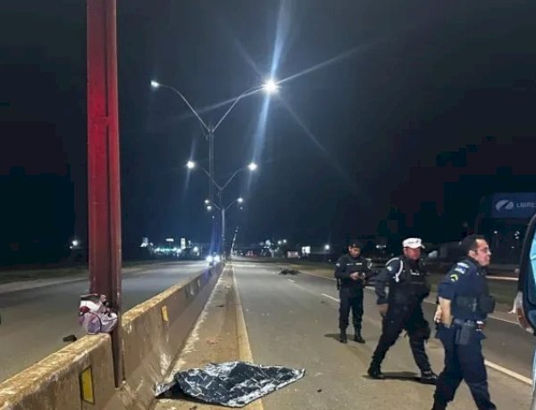 Mulher morre e homem fica em estado gravíssimo após acidente de moto na BR-364, em Porto Velho