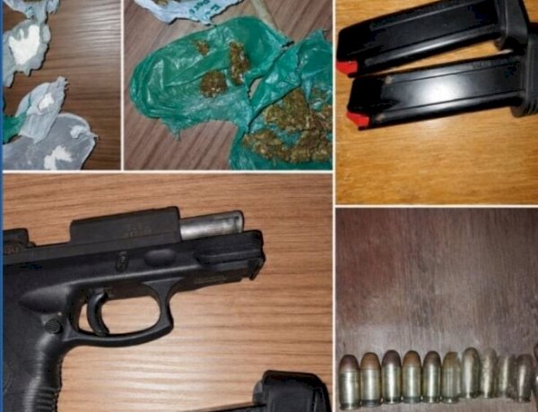 Ação da PM termina com apreensão de drogas, pistola e prisão de dois suspeitos em Vilhena