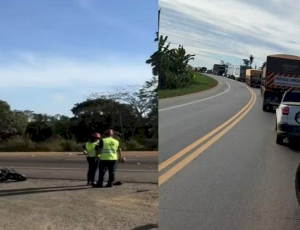 Três mortes em menos de 24 horas marcam acidentes graves na BR-364 em Rondônia