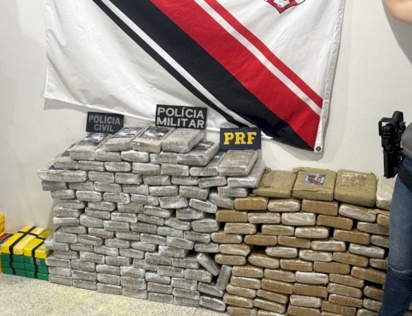 Operação conjunta apreende cerca de 400 kg de maconha e prende casal em área rural de Rondônia