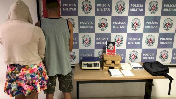 Casal é detido com porções de cocaína durante abordagem no Jardim Eldorado, em Vilhena