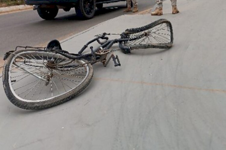 Discussão entre motorista e adolescente termina com bicicleta destruída e caso vai parar na delegacia em Vilhena