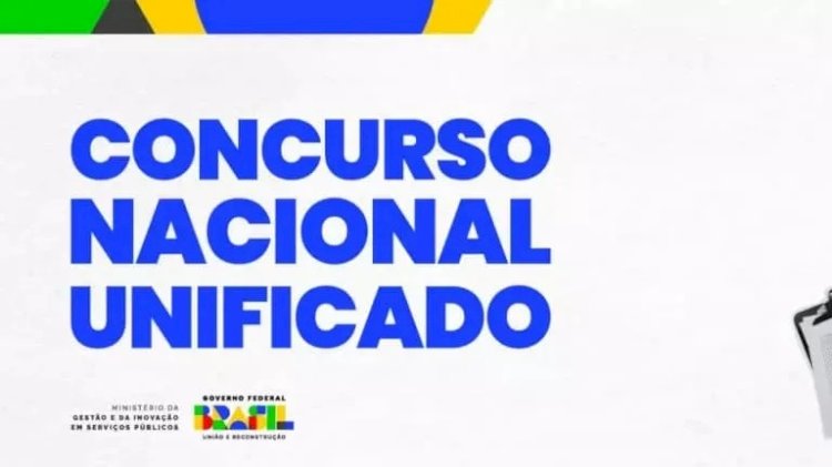 Inscrições para o Concurso Nacional Unificado 2025 começam em 2 de julho; confira cargos e cronograma
